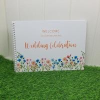 ราคา สมุดเซ็นอวยพรแต่งงานสมุดประสาทพร ขนาดA4(21x30cm) พร้อมส่ง สำหรับเซ็นอวยพรบ่าวสาว (25391222414)