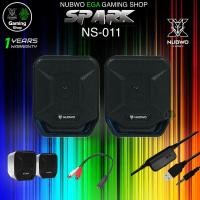 ราคา GAMING NUBWO NS11 SPARK SPEAKER USB 2.1 ลำโพงคอมพิวเตอร์ เสียงดีเบสหนัก ไฟ RGB 7 Color NS-11 ดีไซน์สุดเก๋ NS-011 (23451296425)