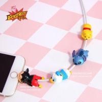 ราคา ตัวงับสายชาร์จโทรศัพท์ กันสายหัก ถนอมสายชาร์ต มิกกี้เมาส์ โดนัลดัคส์ หมีพูห์ (1458376564)