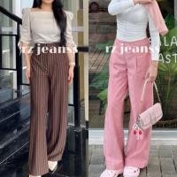 ราคา กางเกงลายทางยาววัยรุ่น 10-16 ปี กางเกงขายาวลายทางสําหรับวัยรุ่น (57100147531)