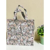 ราคา กระเป๋าเคลือบ pvc กันน้ำ size m ใส่ร่มพับ แก้วน้ำ กระดาษa4 ipad มีหลายลาย (42603572223)