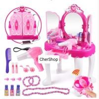 ราคา โต๊ะเครื่องแป้งเด็ก โต๊ะแต่งหน้าเด็ก โต๊ะเครื่องแป้งเจ้าหญิง (25953396095)