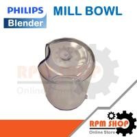 ราคา Mill Bowl โถปั่นแห้ง PHILIPS อะไหล่แท้สำหรับเครื่องปั่น PHILIPS รุ่น HR2115,2116,2117,2118และ2120 (996510072844) (7718545874)