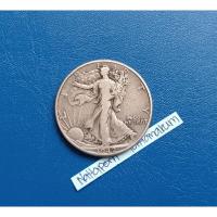 ราคา Walking Liberty Half Dollar ปี 1942 #เนื้อเงิน .900 Silver (24237253481)