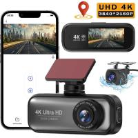 ราคา HD 4K ด้านหน้าด้านหลัง Dual Recording Driving Recorder การเชื่อมต่อโทรศัพท์มือถือ Driving Track Dual Lens Car Recorder (50952905000)