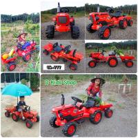 ราคา DKids1 รถแบตเตอรี่เด็กทรงรถแทรกเตอร์ เท่มว๊ากกกก แถมฟรี!! พ่วงท้ายบันทุกของ (1621991047)
