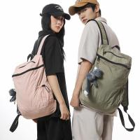 ราคา กระเป๋าพับกระเป๋าเดินทางแบบพกพาเบาพิเศษกระเป๋าเป้สะพายหลังกีฬากลางแจ้งกระเป๋าหนังความจุขนาดใหญ่กระเป๋าเป้สะพายหลังสีทึบ (53653031301)
