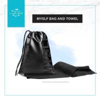 ราคา YSL Beauty : Myself bag กระเป๋าที่มาพร้อมกับผ้าเช็ดตัว เหมาะกับการพกพาไป fitness แบบเก๋ๆ ขนาด 7.9x11.8 นิ้ว (24678740237)