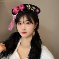 ราคา สไตล์เวนอุ ที่คาดผมดอกไม้ ฮันฟู, ผีเสื้อฟีนิกซ์เด็กสไตล์จีนห่วงผม,ย้อนยุคยาวพู่วงผมใบพระราชศาลผ้าโพกศีรษะหมวกแต่งงาน (47652778402)