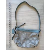 ราคา กระเป๋า Coach สีฟ้า แท้ กระเป๋าสะพายข้าง กระเป๋า coach แท้ มือสอง ขายถูก (14967675742)