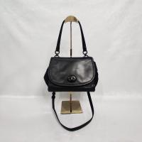 ราคา Sale ‼️กระเป๋าถือ COACH สีดำ F22348 มือสอง ของแท้✅ ส่งฟรี (9714393868)