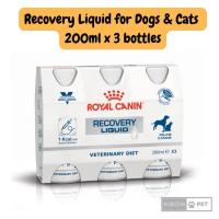 ราคา Royal Canin Recovery Liquid for Dogs and Cats (200ml x 3 bottles) (52601063271)