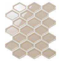 ราคา Cotto กระเบื้องโมเสค คอตโต้ เฮกซ์ บีเวล อิน เทา 31.1X35.6 ซม.