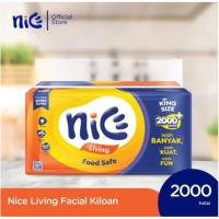 ราคา TISSUE NICE LIVING 1000 GRAMS FACIAL TISSUE (27029720677)