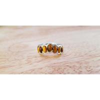 ราคา แหวนเงินแท้ 92.5% ไทเกอร์อาย (9316560082)