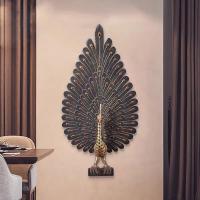 ราคา แผ่นไม้แกะนกยูงติดผนัง แผ่นนกยูงแกะสลัก รูปนกยูงรำแพนติดผนัง ไม้สักทองแกะสลัก ของตกแต่งโรงแรม ตกแต่งร้านกาแฟ ตกแต่งบ้าน (3439744470)