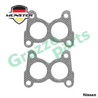 ราคา (2 ชิ้น) Münster ปะเก็นท่อไอเสีย 14036-0M300 สําหรับ Nissan Sentra B13 B14 Serena C23 1.6 TC DOHC GA16DE (KD วัสดุ) (41965782358)