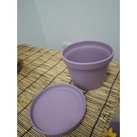 ราคา กระถางเซรามิค 6 นิ้ว สีม่วง พร้อมจานรองมี 1 ใบ (25096288330)