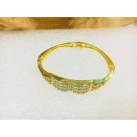 ราคา กำไลข้อมือ กำไลทองประดับเพชร กำไลแฟชั่น (5311651019)