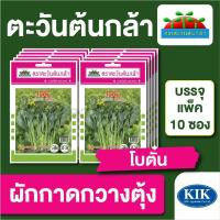 ราคา เมล็ดพันธุ์ ผักซอง ตะวันต้นกล้า SP ผักกาดกวางตุ้ง โบตั๋น บรรจุแพ็คละ 10 ซอง (43815706127)