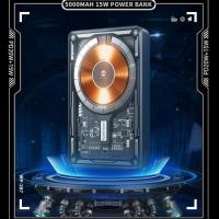 ราคา Wekome WP-287 Power Bank 5000mAh 15W Wireless Fast Charging Power Bank (14992355845)