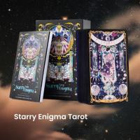 ราคา Starry Enigma Tarot ไพ่ปริศนาแห่งดวงดาว ขอบสีดำ ไพ่ทาโรต์ ไพ่ทาโร่ ไพ่ยิปซี ไพ่ออราเคิล Tarot Cards (47102856513)