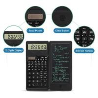 ราคา ❤ 1 Piece Scientific Calculators Students,10-Digit Led, Solar/Battery Power, Black Math Calcula (42207906619)