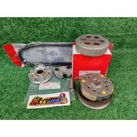 ราคา ชุดขับสายพาน สายพาน+ชามเม็ด Yamaha fino110 mio 115i nouvo mx 125 135 GT D-VSS (19581642466)