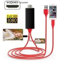 ราคา 1080P สาย HDTV TV อะแดปเตอร์ AV ดิจิตอลสำหรับ Iphone To HDMI สำหรับ Iphone 8 7 8plusX XR XS 11สำหรับ Ipad Mini Air Pro (3090126893)