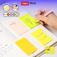 ราคา กระดาษโน๊ตกาว 3x2นิ้ว Deli รุ่น A01202 บรรจุ100แผ่น ขนาดเล็ก แบบพกพา (จำหน่าย 1 ซอง/ 4สี/100แผ่น) (1856650155)