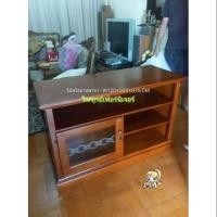 ราคา ตู้วางทีวีไม้จริงยางพารา 120 CM / สินค้าเมืองไทย (2307963406)