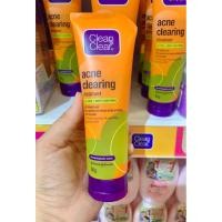 ราคา คลีน แอนด์ เคลียร์ แอคเน่ เคลียริ่ง คลีนเซอร์ Clean & Clear Acne Clearing Cleanser 80g. (56453292694)