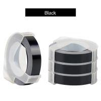 ราคา 1 ม้วน สายเทปสีดำ 9mm x 3M สายแท็ก Consumable 3D พิมพ์ เทป ใช้กับ Motex E101 E202 E303 E404 Dymo Organizer Xpress 12965 (41255984813)