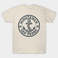 ราคา เสื้อยืด Vintage Vintage - Minutemen san pedro T-Shirt แท้ Cotton 100% คอกลม น่ารัก สีขาว รัดรูป (41765502380)