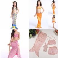 ราคา ชุดเด็ก ชุดว่ายน้ำหางนางเงือก จุดหลากสีรุ้ง (17483393538)