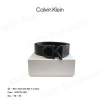 ราคา Calvin Klein Jeans เข็มขัด รุ่น Men's Reversible Belt in Leather Code HC0776 001 (28369289181)
