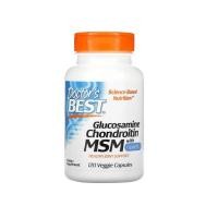ราคา Doctor's Best Glucosamine Chondroitin MSM with OptiMSM 120 Veggie Caps (2640365391)