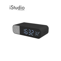 ราคา KREAFUNK ลำโพงบลูทูธพร้อมนาฬิกาปลุกดิจิตอล aWake II | iStudio by copperwired (23168665944)