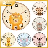 ราคา การ์ตูนสัตว์นาฬิกาแขวนนาฬิกาควอตซ์35/30/25/20ซมนาฬิกาเด็กห้องนอนนาฬิกาห้องนั่งเล่นแขวนการ์ตูนใบ้นาฬิกาญี่ปุ่นรอบนาฬิกาเด็กตกแต่งห้องนอน RSJJ (57651998105)