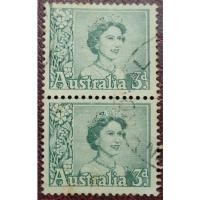 ราคา แสตมป์เก่าประเทศ Australia Oueen จำนวน 2 ดวง ใช้งานแล้ว (12024338275)