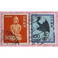 ราคา แสตมป์เก่า Nippon ประเทศญี่ปุ่นจำนวน 2 ดวงผ่านการใช้งานแล้ว (15688506353)