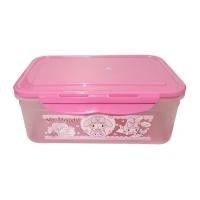ราคา Bento Food My Melody Sanrio Box กล่องถนอมอาหารมายเมโลดี้สีชมพู ลายการ์ตูนซานริโอ กล่องเก็บของสุญญากาศแบบฝาล็อค (7779682116)