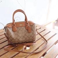 ราคา Coach mini bennett leather satchel (142042993)
