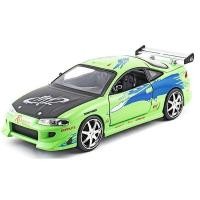ราคา Pre-order ️ Jada รถเหล็ก โมเดลรถ "Fast&Furious" Mitsubishi Eclipse สเกล 1:24 (27773404711)
