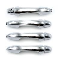 ราคา ชุดมือดึง 4ประตู มือเปิดนอก 1รูกุญแจ สีโครเมี่ยม สำหรับ โตโยต้า Toyota ไฮลักซ์ Hilux รีโว่ Revo ร็อคโค่ Rocco SR5 15 18 (6335721381)