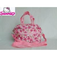 ราคา กระเป๋าสะพายไหล่ กระเป๋าคิตตี้สีชมพูอ่อน Sanrio Hello Kitty มือสองของใหม่ (187513001)