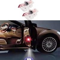 ราคา 2pcs Ghost สําหรับ BRABUS ประตู BRABUS โลโก้ C/E ประตูยินดีต้อนรับสําหรับ Mercedes BRABUS W213 W212 W205 W177 GLA GLE GLC (48502549027)