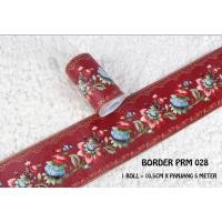 ราคา PREMIUM WATERPROOF WALLPAPER BORDERS PRM - 028 WALLPAPER WALLPAPER2 (40405801938)