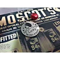 ราคา ป้ายชื่อน้องหมาน้องแมว แบบกลม สลักชื่อเบอร์โทรและลายการ์ตูนฟรี สแตนเลสคุณภาพดี ทนทาน (10136665028)