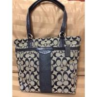 ราคา กระเป๋าcoach สีดำ ลายC (4195344730)